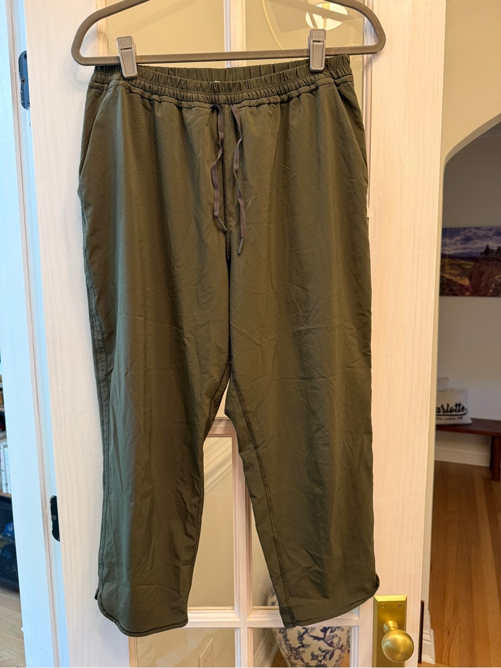 lululemon athletica Olive Drawstring Joggers